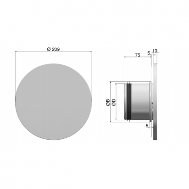 UNIVERSALUS ORO DIFUZORIUS AURAFLEX AFV-S-T59 125 4