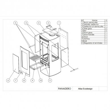 MALKOMIS KŪRENAMA KROSNELĖ ALBA 9.5 kW 3