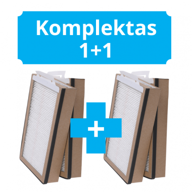 ORIGINALUS FLEXIT NORDIC S2/S3 FILTRŲ KOMPLEKTAS 1 + 1