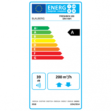 REKUPERATORIUS BLAUBERG FRESHBOX E2-200 ERV WIFI 1