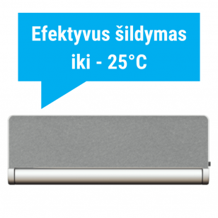 ŠILUMOS SIURBLYS ELL FRONT SILVER WIFI